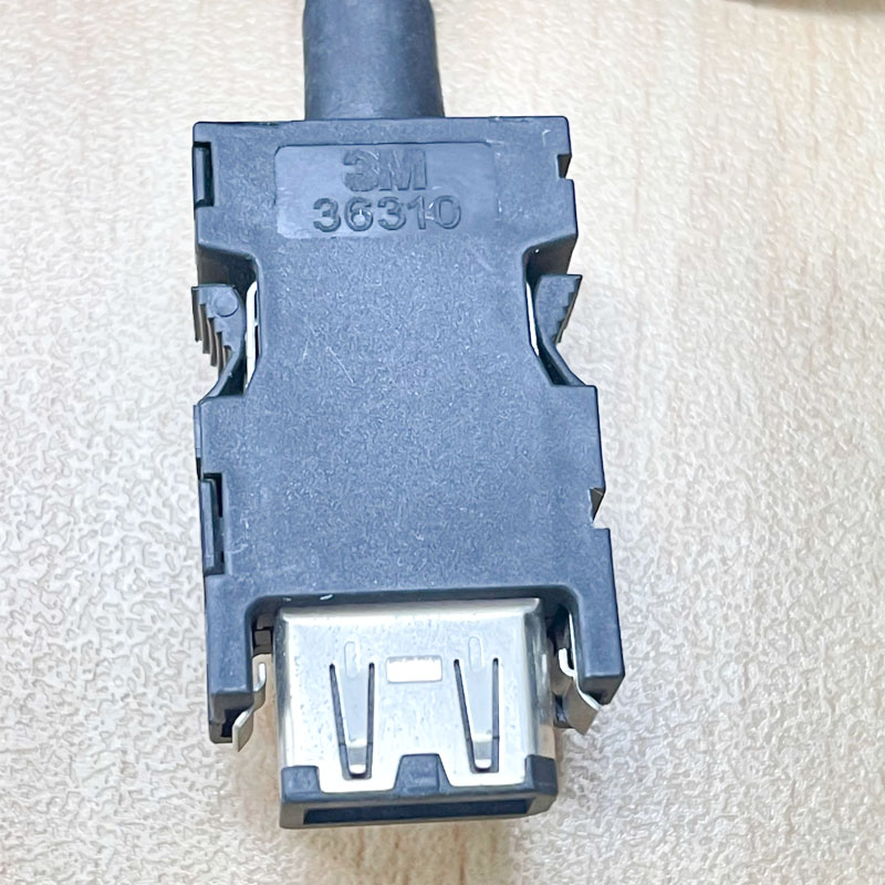 Cáp Original AEX-J3ENCBL3.5M-A1-L Dài 3.5M For Mitsubishi Servo Encode Cable E97577 24AWGX3P VW-1 AWM II A/B FT1 80°C 300V in Korea