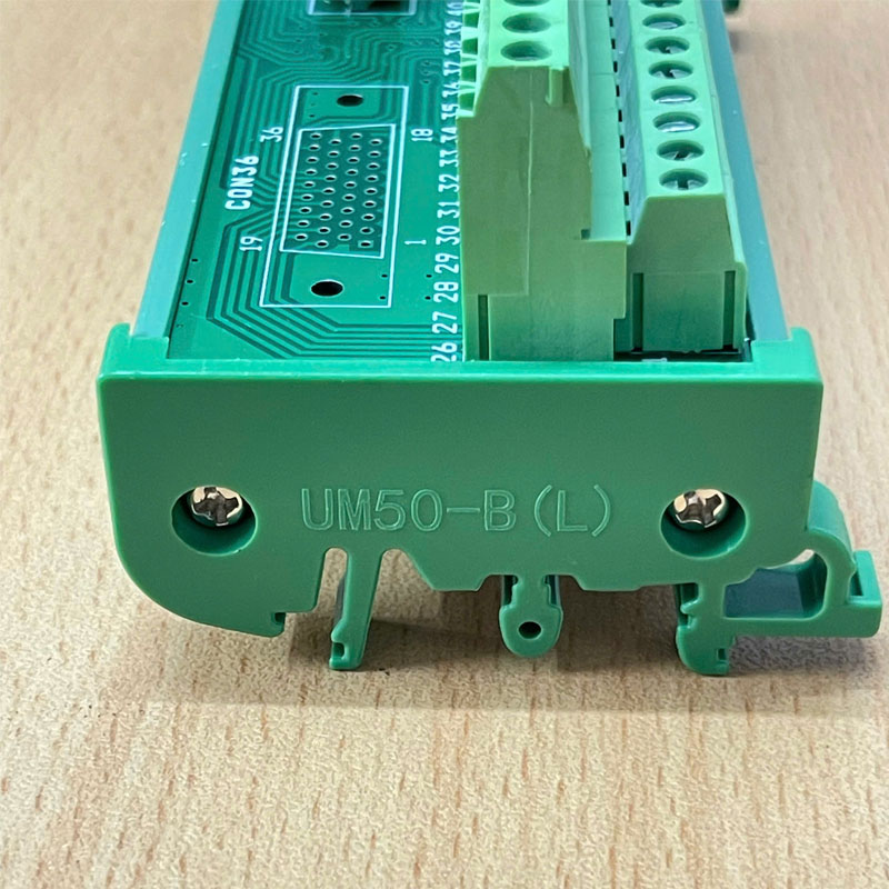 Cầu Đấu Original Domino Kết Nối Đầu Driver 50pin SCSI-50P - Lắp Trên Thanh DIN