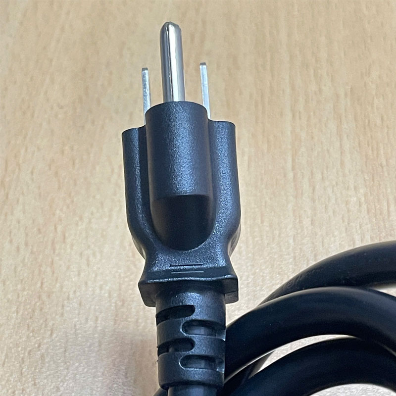 Dây Nguồn 3 Chân 2 Dẹt 1 Tròn Có Tiếp Địa NEMA 5-15P SANGLE E205766 DTII-3P-11 DTII-3P-04 to IEC 60320 C13 Power Cord 15A 125V 3x0.824mm² Length 2M For Thiết Bị Y Tế
