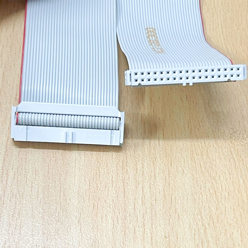 Cáp LCA M801094 Wuerth Elektronik 34 Pin Flat Ribbon IDC Female Pitch 2.54mm 2-Row Dài 0.74M Cable 34 Core E328849 28AWG AWM 2651 VW-1 105ºC 300V For Industrial Connectors Cable IDC