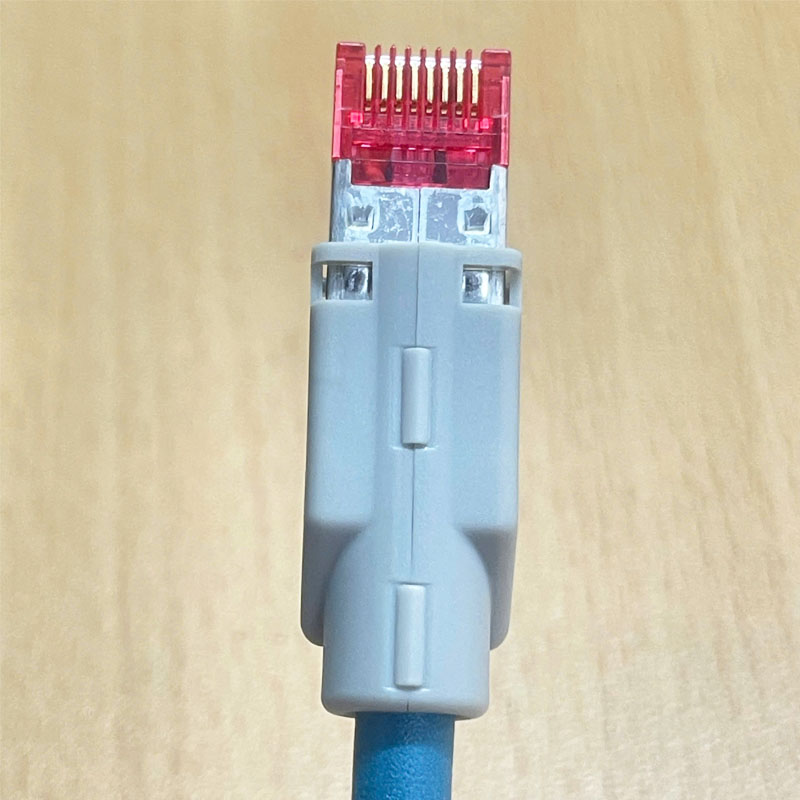Cáp Điều Khiển KEYENCE OP-88302 Ethernet Cable M12 4 Pin D-Code Male to RJ45 Dài 5M For KEYENCE Barcode Reader Scanner