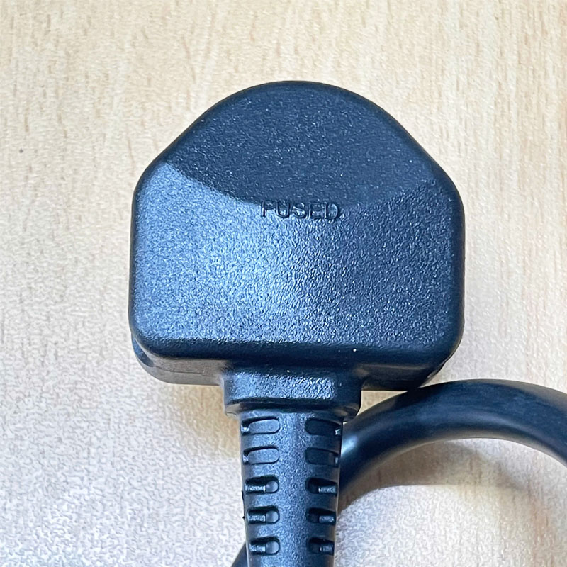 Dây nguồn WELL SHIN WS-012A-1 WS-002F AC Power Cord BS1363 UK to IEC60320 C19 13A 16A 250V 3x1.5mm² 16AWG Dài 2.4M