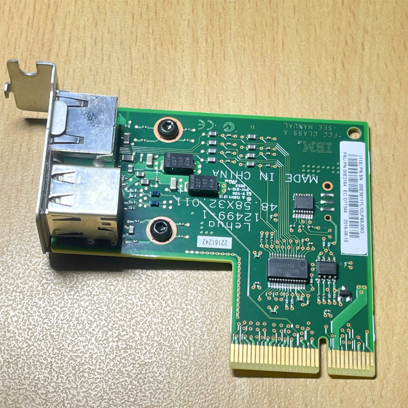 Card mạng PCI X4 00E3811YL10UF68J06G 2B0B - IBM 00E2164 2B0B Power8 System I/O Port Card