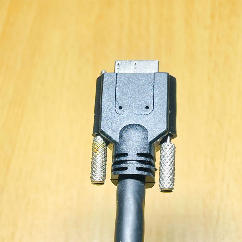 Cáp USB3.0 Type A to Micro B chốt khóa bắt vít dùng cho Camera công nghiệp, Máy in scan, HD Player, Box ổ cứng - Cable USB3.0 AM-Micro B Screws Locking Dài 3M
