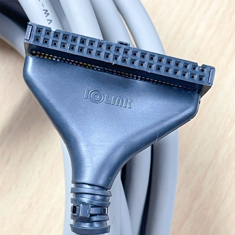 Cáp SAMWOM IO-LINK IDC 40 Pin Dài 10M E 341401 AWM 2969 80C 30V VW-1 20P X 28AWG For Mitsubishi Terminal Lock