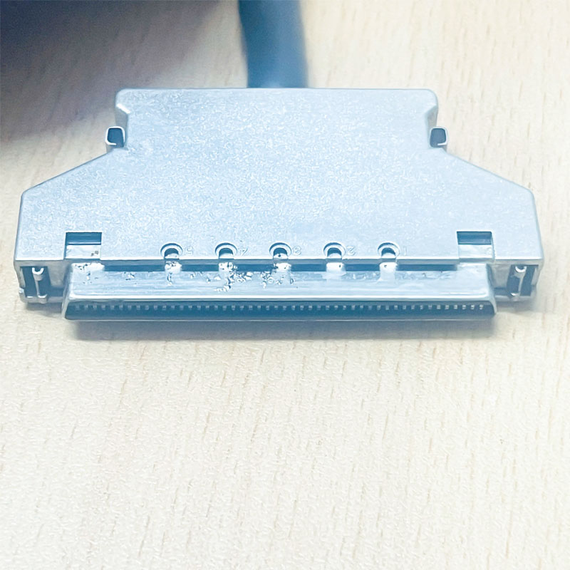 Cáp SCSI HPDB PCB96PS-3A Connector Pitch 1.27mm 96 Pin Female To Female Shielded Cable Dài 3M