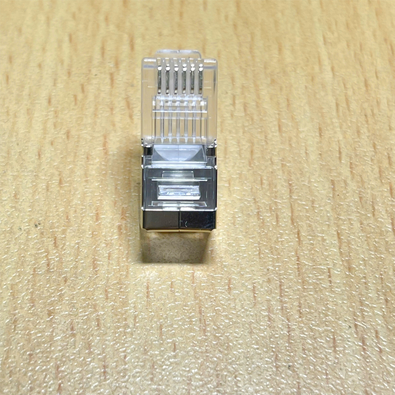 Đầu bấm RJ12 bọc sắt 6P6C SFTP RJ12 Shielded Modular Connector 6 Pin ...