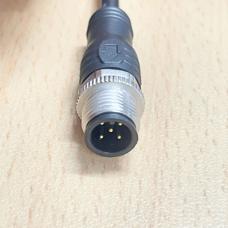 Cáp Kết Nối Công Nghiệp M12 A Code 5 Pin Male to Female Dài 5M For Aviation Sensor Connector Industrial Cable