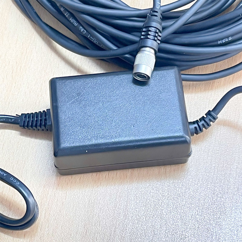 Adapter Original 12V 1.5A 18W LOADUS WQ-1812 DP-1201-6PIN-15M Connector Size Hirose HR10A-7P-6S(73) 6 Pin Female Dài 15M 50ft DP-1201-6PIN-15M For Basler Industrial Camera