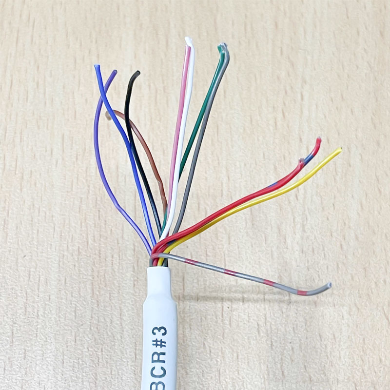 Cáp DK-G-DM300-M12I/0-F12SR-3M-N Dài 1.2M Cable M12 A-Code 12 Pin Female to 12 Core Open Wire For Cognex Industrial Camera