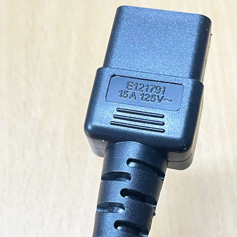 Dây nguồn NEMA 5-15P To C19 LIAN DUNG LT-549 E121791 15A 125V 3x2.08mm Power Cord Dài 2M