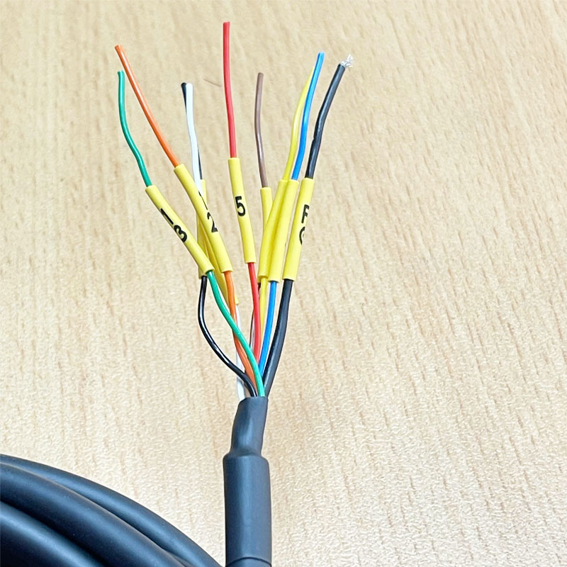 Cáp USB AND FLYING LEADS I/O CABLE DM-USBIO-00 Dài 2M Cable USB to DB15 HD VGA Female + I/O Cable For Cognex DataMan DM50 DM60 DM70 DM150 DM-150S Barcode Reader