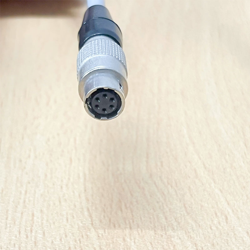 Cáp Hirose 6 Pin Female to Female Connector HR10A-7J-6S(73) 6 Pin Dài 0.5M For Power Supply Machine Vision Industrial Camera