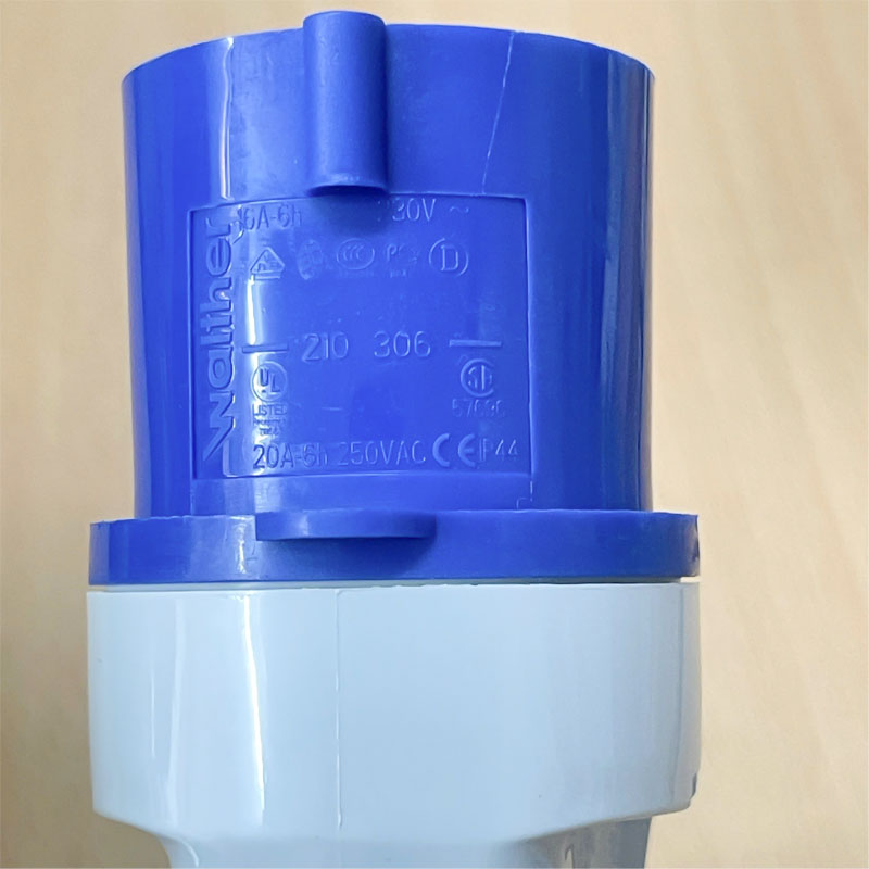 Dây Nguồn WALTHER BS4343 PWR CBL-HP 3P 16A Commando IEC320 to C19 Volex VSC19 HG 16A 250V Dài 4M
