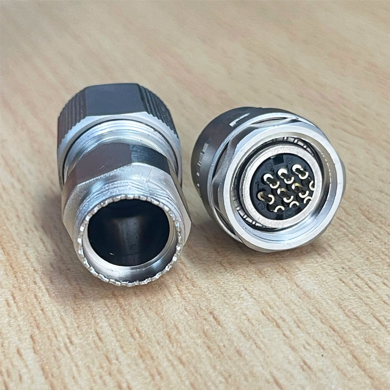 Đầu Jack Encorder Servo CM10-SP10S-C 10 Pin Female Connector Cicular For Mitsubishi Yaskawa Servo Motor Encoder