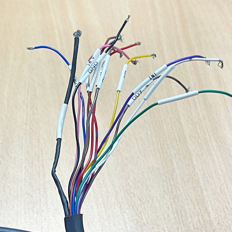 Cáp CCB-PWRIO-10 DK-G-CM-M12I/O-F12SN-10M-N Cable M12 A-Code 12 Pin Female to 12 Core Dài 10M For Power and I/O Breakout Cable Cognex industrial Camera, Industrial Sensor