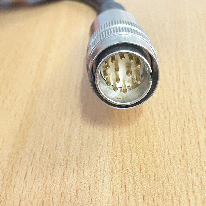 Cáp DIGITAL TORQUE & ANGLE CONTROL 14 Pin Male to Male Circular Connector Dài 3M
