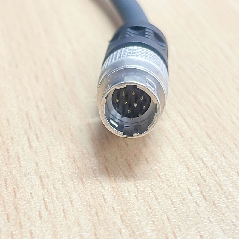 Cáp 6.1M 20ft Cable FA-HFF-EXT-6.1M 12 Pin Hirose Male HR10A-10J-12P(73) to Female HR10A-10P-12S(73) For Sony Hitachi Panasonic Basler Hikvision Industrial Camera