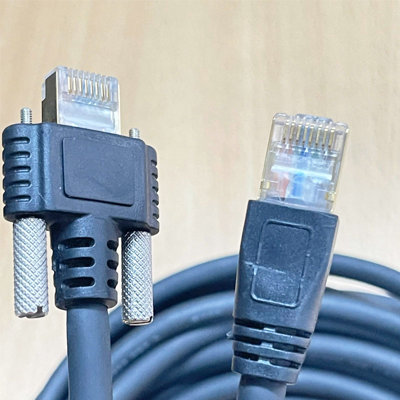 Cáp Truyền Động ALT-GIGE-CAM-7M-R Dài 7M Cable High Flex GigE CAT6 Ethernet RJ45 Screw Locking Cable COVIS AWM E35664-FP STYLE 20276 VW-1 NON-Pb For Industrial Image Processing, Automation and Monitoring Systems.