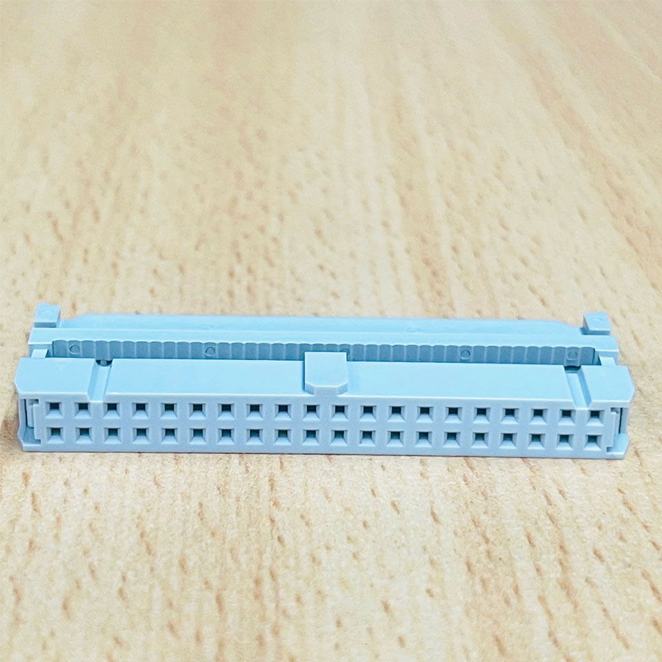 Đầu Bấm FC-40P IDC 40 pin IDC Female Pitch 2.54mm Connector with Strain Relief