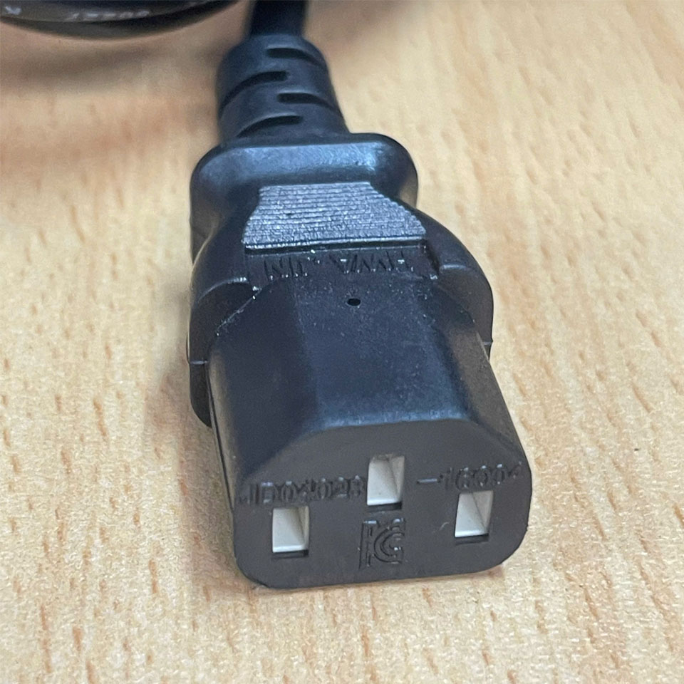 Dây Nguồn HWA JIN YWJ-0753L YWJ-0753C European Schuko Power Cord CEE 7/7 to IEC320 C13 10A 250V 3x0.75mm² Dài 2M