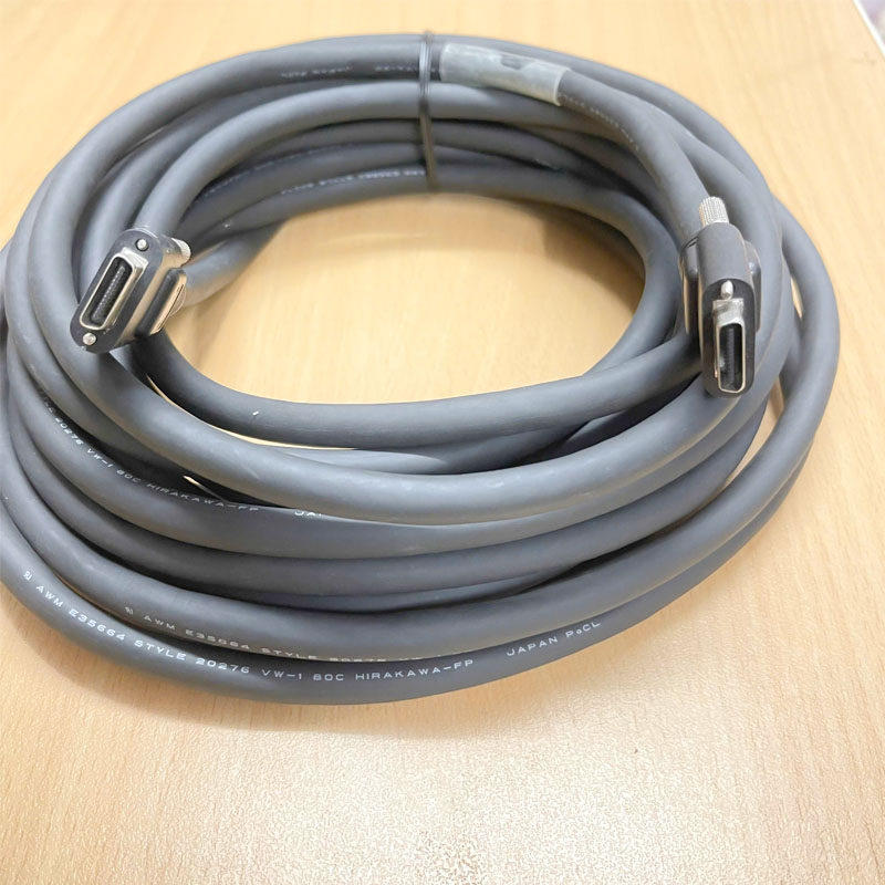 Cáp Camera Link Cable SDR 26 Pin Male Plug to SDR 26 Pin Male Plug Black Dài 8M For Insdustrial Camera Machine Vision