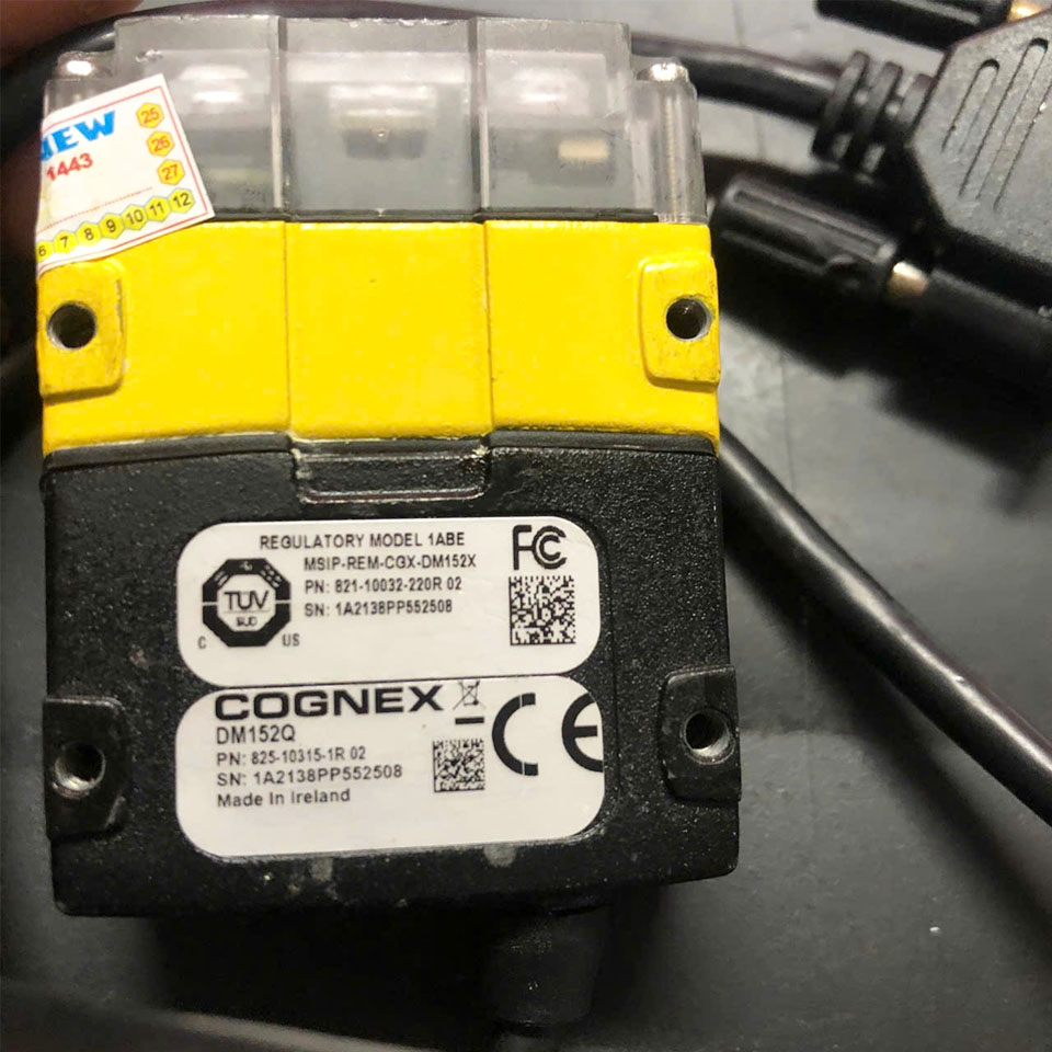 Đầu Đọc Mã Vạch Cố Định Cognex DataMan DM150Q Model 1ABE Barcode Reader Hàng Original Theo Thiết Bị Đã Qua Sử Dụng