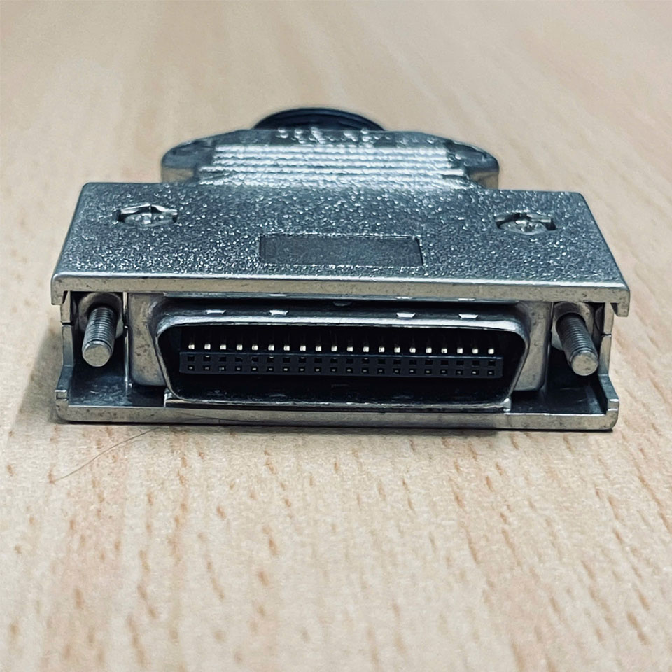 Đầu Rắc Hàn SCSI MDR Connector 40 Pin Male SKER MDR 1340 Metal With Screw