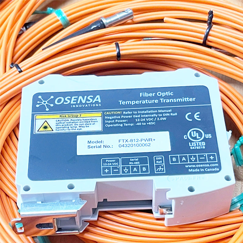 Bộ truyền nhiệt độ sợi quang OSENSA FTX-812-PWR+