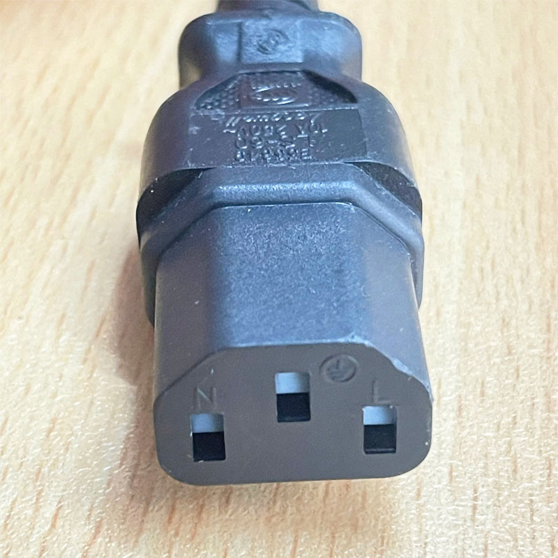 Dây Nguồn Longwell LS-60 Power Cord C13 to C14 10A 250V 17AWG 3x1.04mm² For PDU UPS And Server Computer Power Cord Cable 8.2 Ft Dài 2.5M