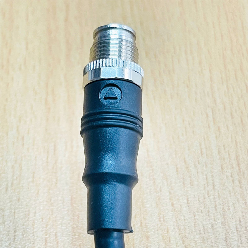 Cáp M12 X-Code to RJ45 GigE X_CODE-E-005 Cable For Basler Cognex ...