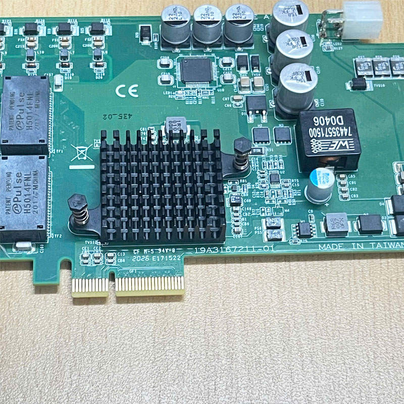 Card Mạng Máy Chủ Intel I350 Chip PCIE 1672E/1674E A119A3167211-01 X4 RJ45 Quad 4 Port Industrial Network Card PoE Vision Frame Grabber NICs Gigabit Ethernet Lan 1000Mbps