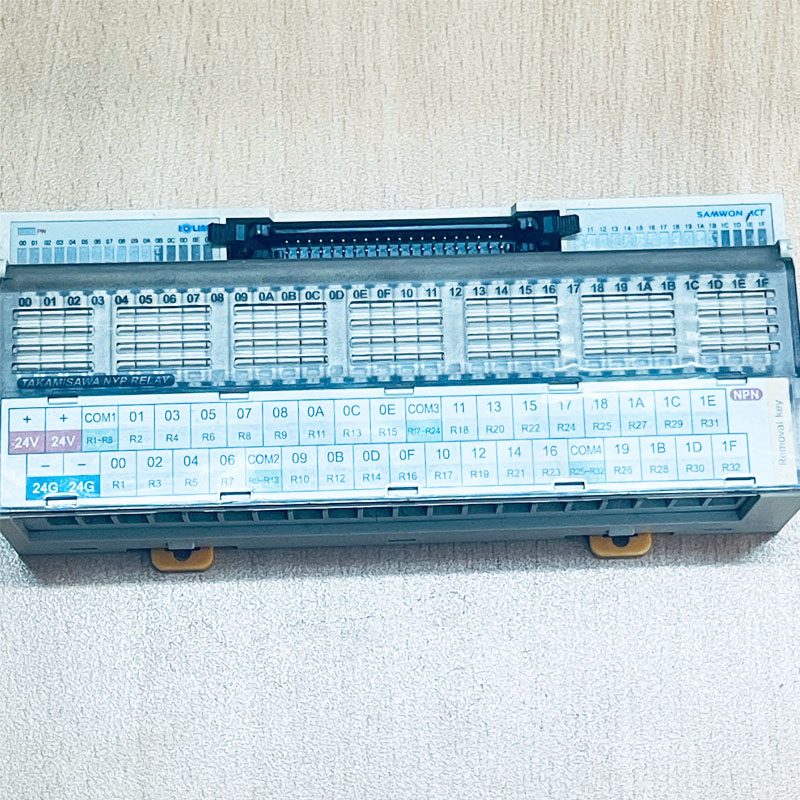 Mô-đun IOLINK SAMWON ACT R32C-YNT DC24V 5mA 5A 250V AC, 5A 30V DC Relay Terminal Module Interface Terminal Block in Korea