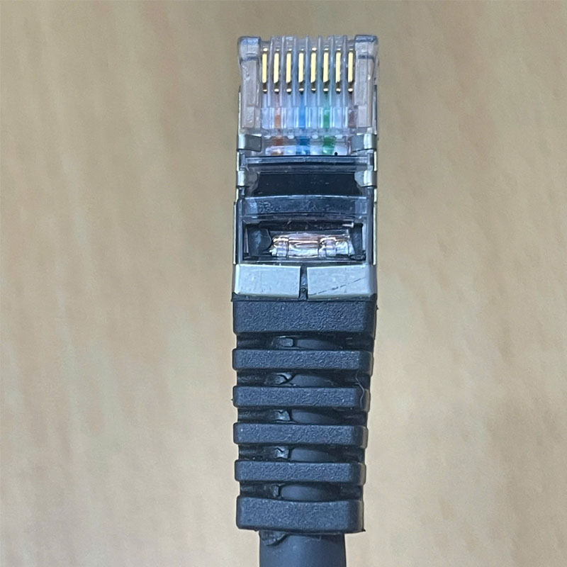 Cáp kết nối camera RJ45 GigE CAT6 S/STP PoE Power Ethernet RJ45 Screw Locking Dài 8.5M Cable OKI ELECTRIC 20276 80℃ 30V VW-1 For Basler Cognex CCD GigE Industrial Vision Camera