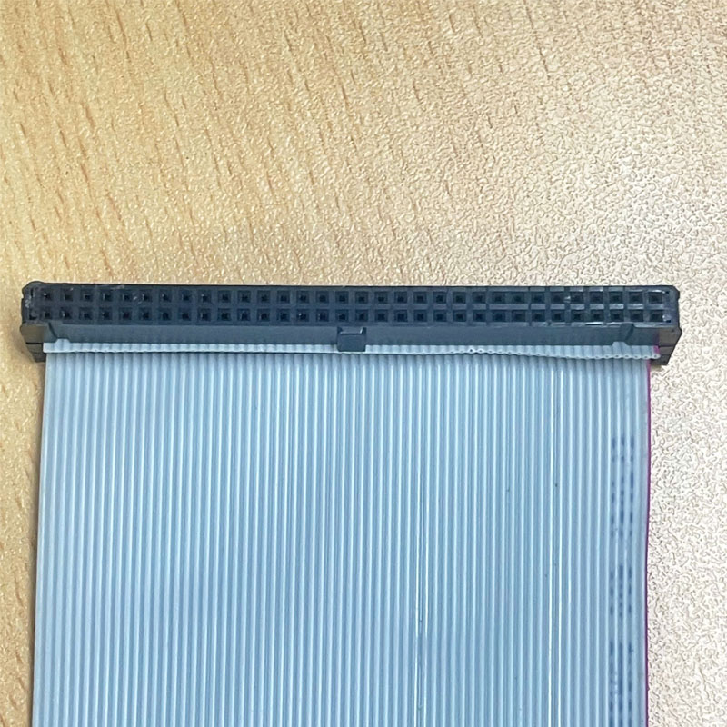 Cáp Ruy Băng IDC 64 Pin Flat Ribbon Cable Female Connector Pitch 2x32P 64 Wire Female to Female IDC Flat Ribbon Cable Gray Length 1M