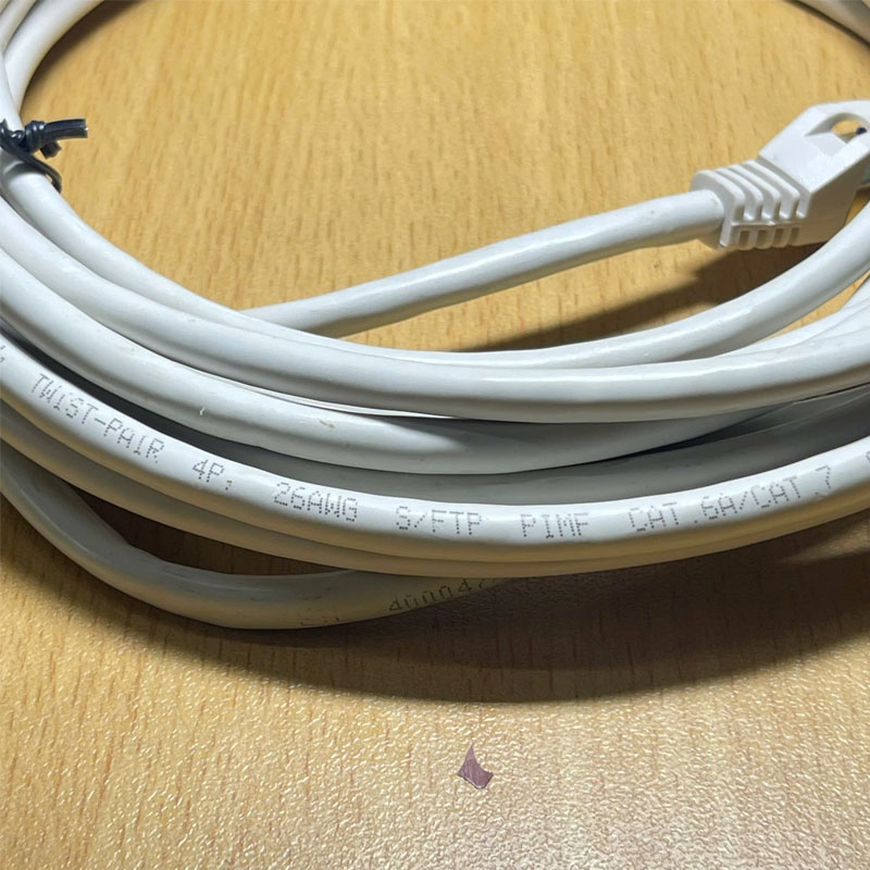 Cáp mạng Ethernet S/STP Cat6A/Cat7 10G   STRAND TWIST-PAIR 4P 26AWG Lenght 5M White