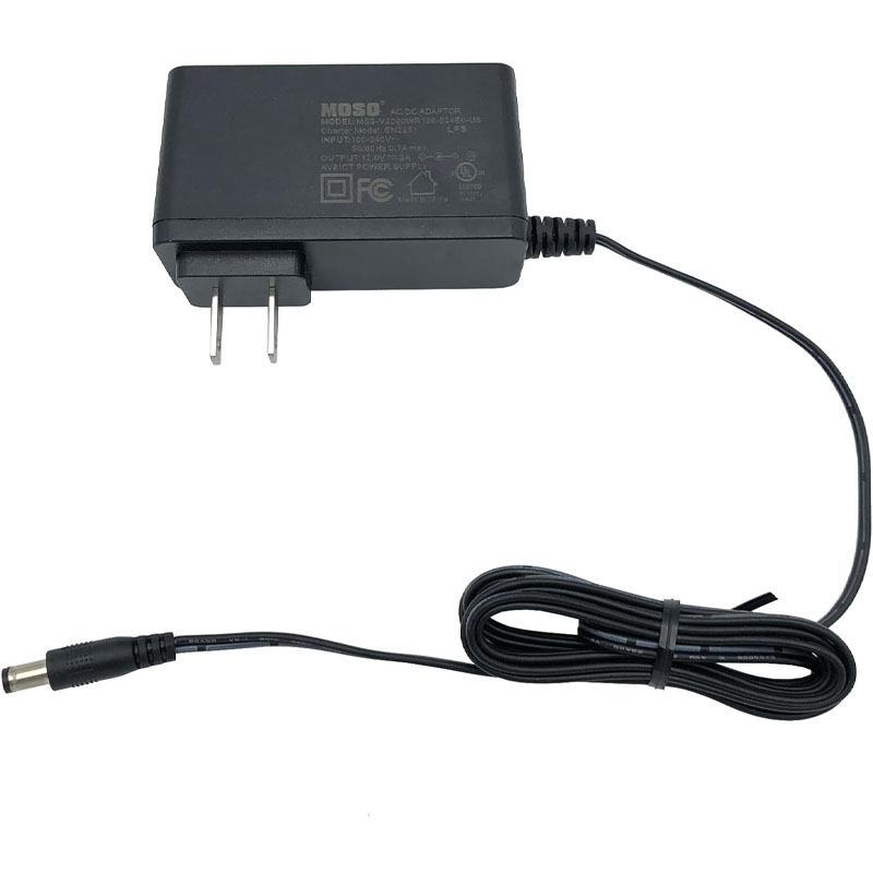 Adapter MOSO 12V 1.2A MSS-V2000WR120-024E0-US Connector Size 5.5mm x 2.0mm