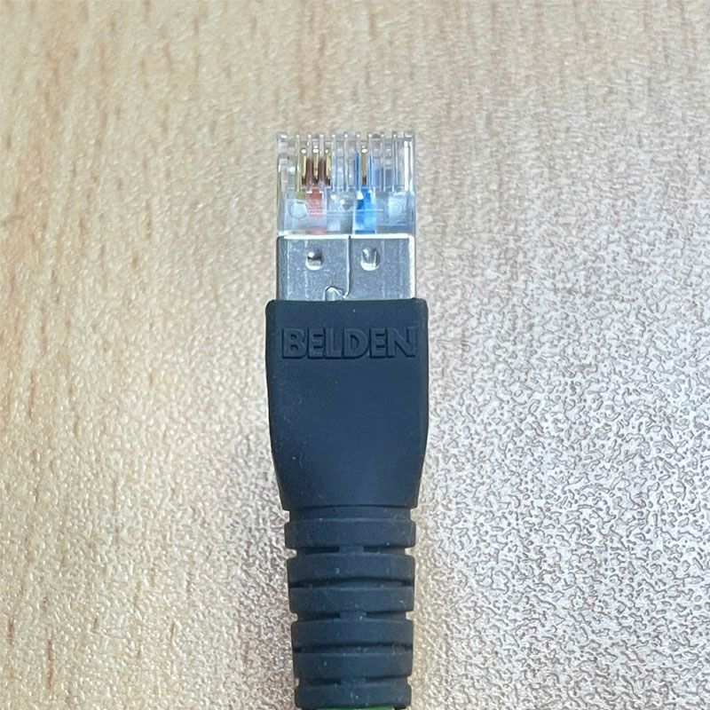 Cáp BELDEN M12 4 Pin D-Code Male to RJ45 Dài 5M Cable Ethernet Industrial