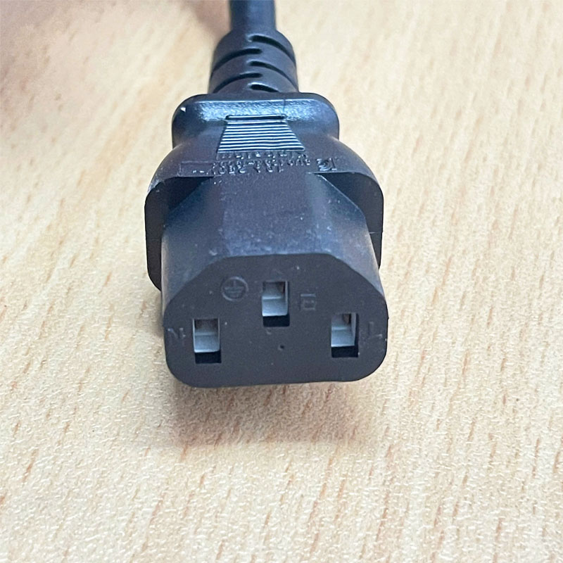 Dây nguồn XINBAIHUI XBH-S31 XBH-C13 Australia & China Chuẩn 3 Chân Chéo Tam Giác AC Power Cord GB2099 to C13 10A 250V 3x0.75mm² Dài 1.5M