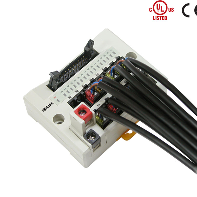 Cầu Đấu SAMWON ACT IOLINK MC-08NL-3 IDC 50 Pin Interface Terminal Block & 3M mini clip.