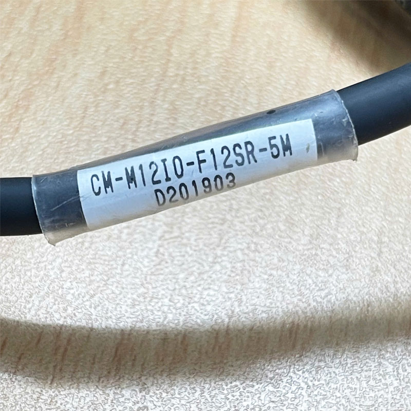 Cáp IO CM-M12IO-F12SR-5M Dài 5M Cable M12 A-Code 12 Pin Female to 12 Core For Cognex industrial Camera, Industrial Sensor