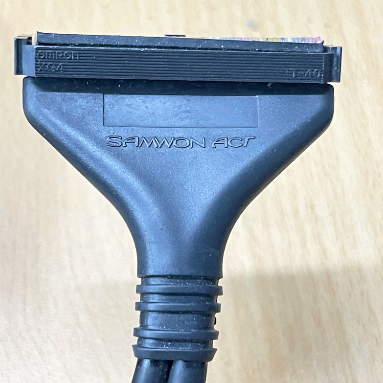 Cáp IOLINK SAMWON ACT R40H/20HH-20S-2A,1A IDC 40 Pin 2.54mm Pitch to 2 IDC 20 Pin Pitch Dài 2M For PLC XBM Breakout toSuit XBE Terminal Board