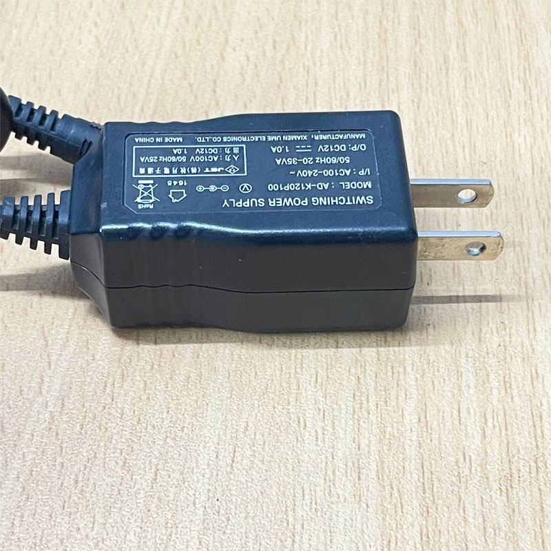 Chuyển nguồn 12V 1A AD-K120P100 Chân cắm DC Size 5.5mm x 2.1mm