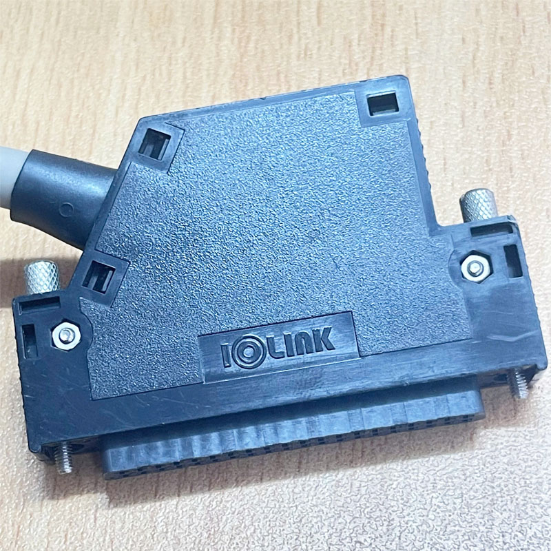 Cáp Samwon C40HF-20PB-1 IOLINK I/O Module Signal Cable Connector A6CON4 40 Pin to IDC 40 Pin Dài 2M For PLC Mitsubishi Q Series