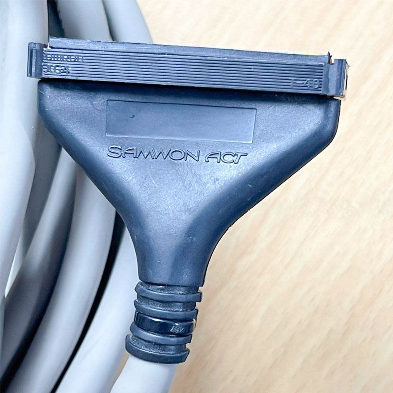 Cáp SAMWOM IO-LINK IDC 40 Pin Dài 10M E 341401 AWM 2969 80C 30V VW-1 20P X 28AWG For Mitsubishi Terminal Lock