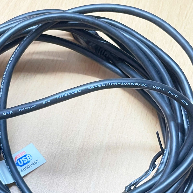 Cáp Lập Trình USB-CBL-AB15 USB 2.0 Type A to Type B 5M Cable For Connection Touch Panel Koyo C-More HMI to Computer Programming/Download