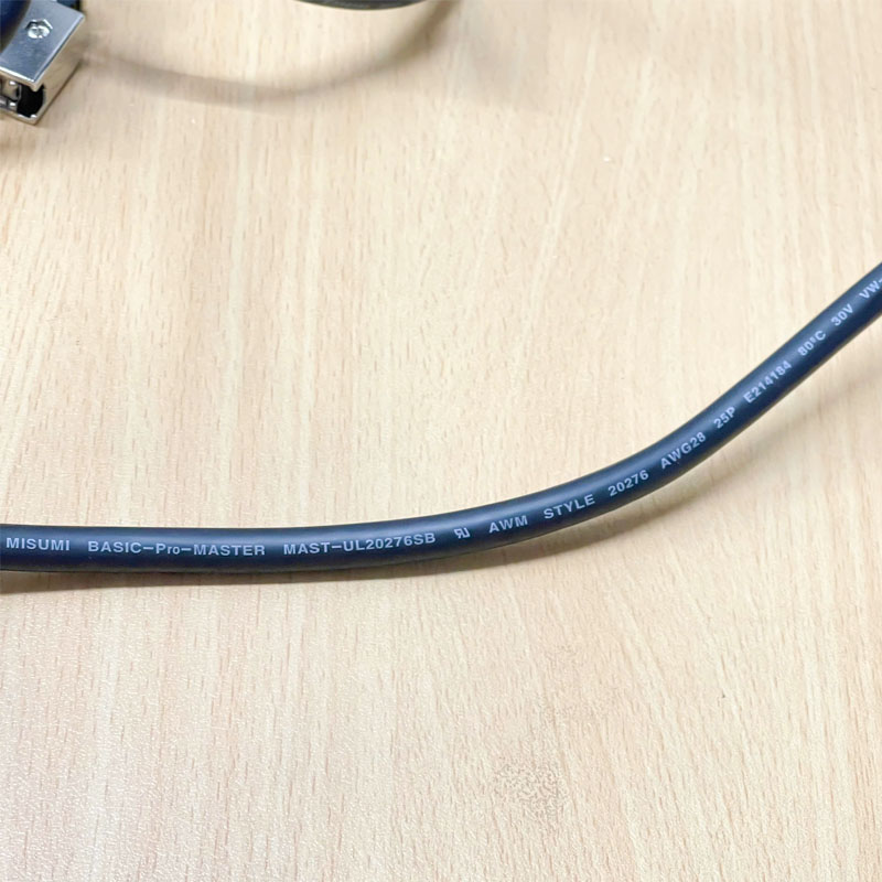 Cáp MISUMI-2M Shielded Cable Connector MDR 50 Pin Male to 50 Core Dài 2M For Panasonic A5 Series Servo Driver CN X4 50P Terminal with Control Line I/O Cabl