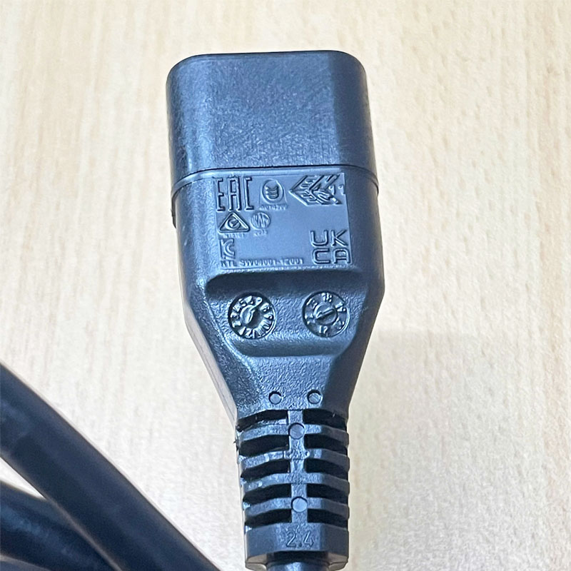 Dây Nguồn Máy Chủ UPS PDU Server Rack AC Power Cord IEC60320 IEC C13 to IEC C14 10A 250V 3x1.04mm² Dài 2M