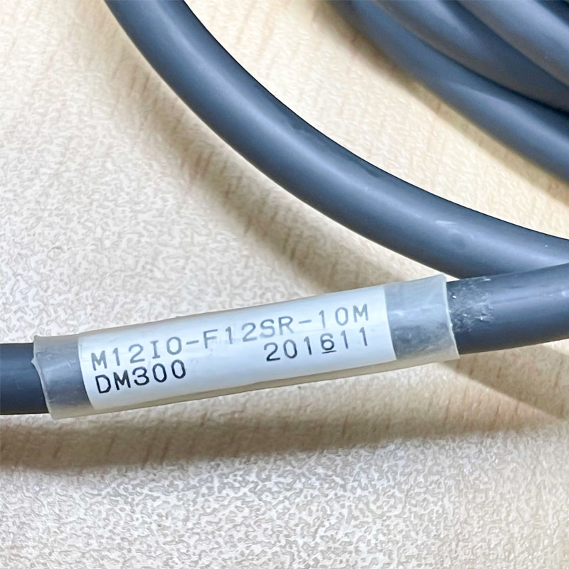 Cáp DM300 M12IO-F12SR-10M Dài 10M Cable M12 A-Code 12 Pin Female to 12 Core For Cognex Industrial Camera
