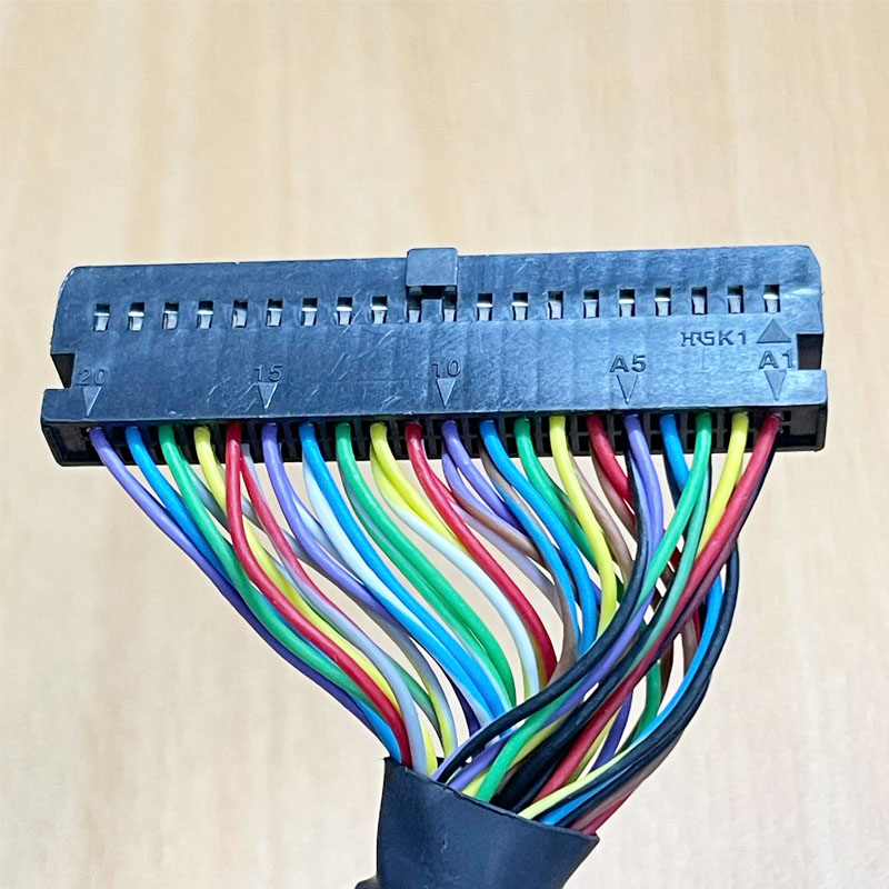 Cáp EXT/XL TAIYO SCSI IDC 40 Pin IDC FC 2*20 Pitch 2.54mm Round Ribbon Cable Dài 2.6M For Terminal Block Breakout Board Data Cable Fanuc CNC Machines, PLC Servo Control, Digital I/O Board